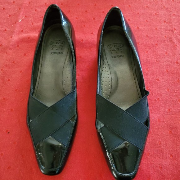 Black Patent Joan & David Circa Comfort 365 Shoes 8 1/2M - Picture 5 of 8